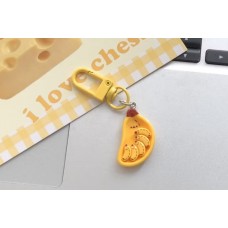 Banana Plate Keychain